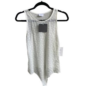 White stars bodysuit